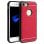 Avizar Funda Protectora de Aluminio y Silicona Roja para iPhone 7 / iPhone 8
