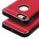 Avizar Funda Protectora de Aluminio y Silicona Roja para iPhone 7 / iPhone 8