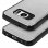 Avizar Funda Protectora de Aluminio y Silicona Plateada para Samsung Galaxy S7