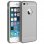 Avizar Funda Protectora de Aluminio y Silicona Plateada para iPhone 5 / iPhone 5S / iPhone SE