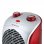 Orbegozo FH 5025 Calefactor 2200W Rojo/Plata