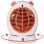Orbegozo FH 5570 Calefactor 2000W Blanco/Naranja