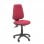 Piqueras y Crespo Elche S Bali Silla Oficina Ruedas Nylon Granate