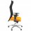 Piqueras und Crespo Sahuco XL Bali Orange Bürostuhl