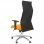 Piqueras und Crespo Sahuco XL Bali Orange Bürostuhl