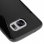 Avizar Funda Protectora de Siligona Negra Flexible S-Line para Samsung Galaxy S7