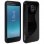 Avizar Funda Protectora de Silicona Negra Flexible S-Line para Samsung Galaxy Grand Prime Pro