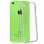 Avizar Funda Protectora de Silicona Ultrafina Transparente para iPhone 5C