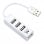 Ewent Mini-Hub 4 Porte USB 2.0 Bianco