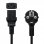 Nanocable Cable de Alimentación CPU CEE7 Macho/C13 Hembra 3m Negro