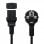 Nanocable Cable de Alimentación CPU CEE7 Macho a C13 Hembra 5m Negro