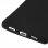Avizar Funda Protectora de Silicona Negra Flexible para Huawei P8 Lite