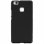 Avizar Funda Protectora de Silicona Negra Flexible para Huawei P9 Lite