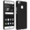 Avizar Funda Protectora de Silicona Negra Flexible para Huawei P9 Lite