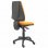 Piqueras y Crespo Elche S Bali Silla de Oficina Ruedas Nylon Naranja