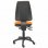 Piqueras y Crespo Elche S Bali Silla de Oficina Ruedas Nylon Naranja