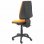 Piqueras y Crespo Elche S Bali Silla de Oficina Ruedas Nylon Naranja
