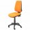 Piqueras y Crespo Elche S Bali Silla de Oficina Ruedas Nylon Naranja