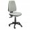Piqueras y Crespo Elche S Bali Silla de Oficina Ruedas Nylon Gris Claro