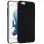 Avizar Funda Protectora de Silicona Flexible Negro Mate para iPhone 6 Plus, iPhone 6S Plus