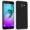 Avizar Funda Protectora de Silicona Flexible Negro Mate para Samsung Galaxy A3 2016