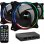 AeroCool Eclipse 12 Pro ARGB Pack 3 Ventilateurs 120mm + H66F HUB + Télécommande