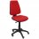Piqueras y Crespo Elche CP Bali Silla de Oficina Ruedas Parquet Roja