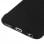 Avizar Funda Protectora de Silicona Negra Mate Ultrafina para iPhone 6 / iPhone 6S