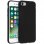Avizar Capa Protetora de Silicone Preta Fosca Ultra-Fina para iPhone 7 / 8