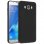 Avizar Funda Protectora de Silicona Negra Mate Ultrafina para Samsung Galaxy J5 2016