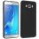 Avizar Funda Protectora de Silicona Negra Mate Ultrafina para Samsung Galaxy J5 2016
