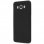 Avizar Funda Protectora de Silicona Negra Mate Ultrafina para Samsung Galaxy J5 2016