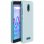 Avizar Funda Protectora de Silicona Flexible Antihuellas Semitransparente para Wiko Jerry 3