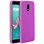 Avizar Funda Protectora de Silicona Flexible Antihuella Violeta para Wiko Lenny 5