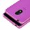 Avizar Funda Protectora de Silicona Flexible Antihuella Violeta para Wiko Lenny 5