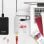 Convertitore nanocavo da USB-C a Gigabit Ethernet + 3x USB 3.0 da 15 cm