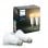 Philips Hue White Ambiance 2er-Pack Smart LED-Lampen 8,5 W E27, warm- bis kaltweißes Licht