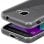 Custodia protettiva in silicone flessibile anti-impronte semitrasparente Avizar per Samsung Galaxy Xcover 4