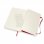 Moleskine Classic Grand Carnet 192 Pages Lignées Couverture Souple Rouge