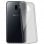 Avizar Funda Protectora de Silicona Flexible Transparente para Samsung Galaxy J6 Plus