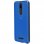 Avizar Funda Protectora de Silicona Flexible Antihuellas Azul para Wiko View
