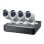 Kit de vidéosurveillance Level One DSK-4001 4 canaux 1080P IP66 vision nocturne