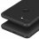 Avizar Funda Protectora de Silicona Flexible Antihuellas Negra para Google Pixel 3