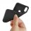 Avizar Funda Protectora Silicona Flexible Antihuellas Negro para Samsung Galaxy J6