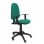 Piqueras y Crespo Ayna Bali Chaise de Bureau Accoudoirs Réglables Roues Parquet Vert Foncé