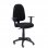 Piqueras y Crespo Ayna Bali Chaise de Bureau Accoudoirs Réglables Roues Parquet Noir