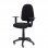 Piqueras y Crespo Ayna Bali Chaise de Bureau Accoudoirs Réglables Roues Parquet Noir