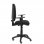 Piqueras y Crespo Ayna Bali Chaise de Bureau Accoudoirs Réglables Roues Parquet Noir