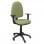 Piqueras y Crespo Ayna Bali Chaise de Bureau Accoudoirs réglables Roues Parquet Vert Moutarde