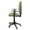 Piqueras y Crespo Ayna Bali Chaise de Bureau Accoudoirs réglables Roues Parquet Vert Moutarde